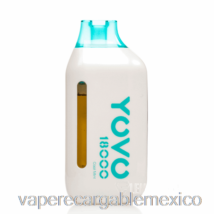 Vaporizador Recargable Yovo Ultra 18000 Desechable Menta Fresca